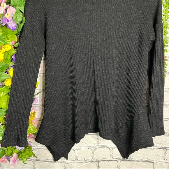 **💙2/$40💙Design Lab Lord & Taylor Black Cowl Neck Sweater Size Large - Picture 10 of 16